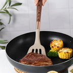 Silicone Cooking Utensils Set - 10 Heat-Resistant, Ergonomic Tools 2