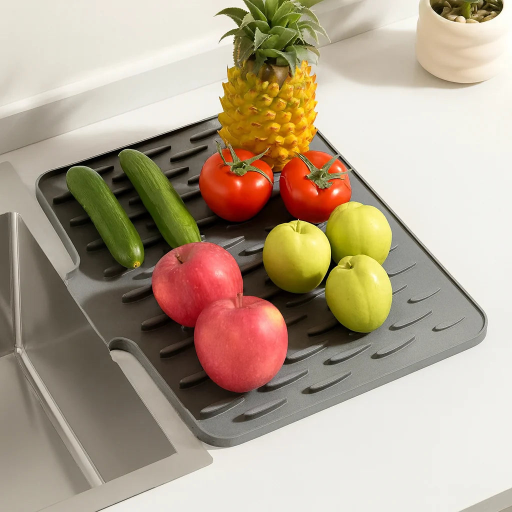 Silicone Discmat - Heat Resistant, Non-Slip Kitchen Surface Protector 4