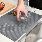 Silicone Kitchen Mat - Non-Slip, Heat Resistant, Foldable Design 1