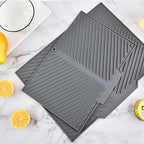 Silicone Kitchen Mat - Non-Slip, Heat Resistant, Foldable Design 2