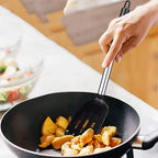 Silicone Spatula Set – 2-Piece Heat Resistant Non-Stick Cooking Turners for Kitchen Use 3