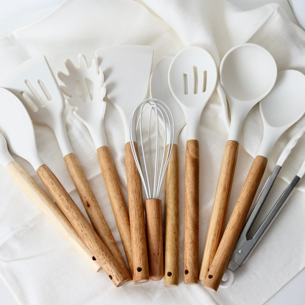 Silicone Utensil Set - Durable, Heat-Resistant Kitchen Utensils 0