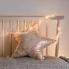 Silver Cluster Fairy Lights - 720 Warm White LED Outdoor String Lights 1