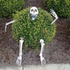 Skeleton Lawn Stakes - Realistic Halloween Graveyard Decor, Easy Setup 1