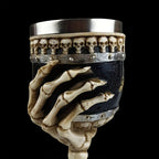 SkullSip Gothic Skeleton Goblet - Durable Stainless Steel Drinkware 2