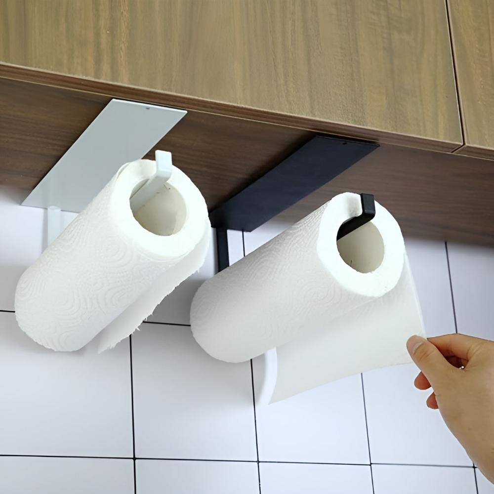 SleekMount - Space-Saving Wall Holder for Kitchen Rolls & More 4