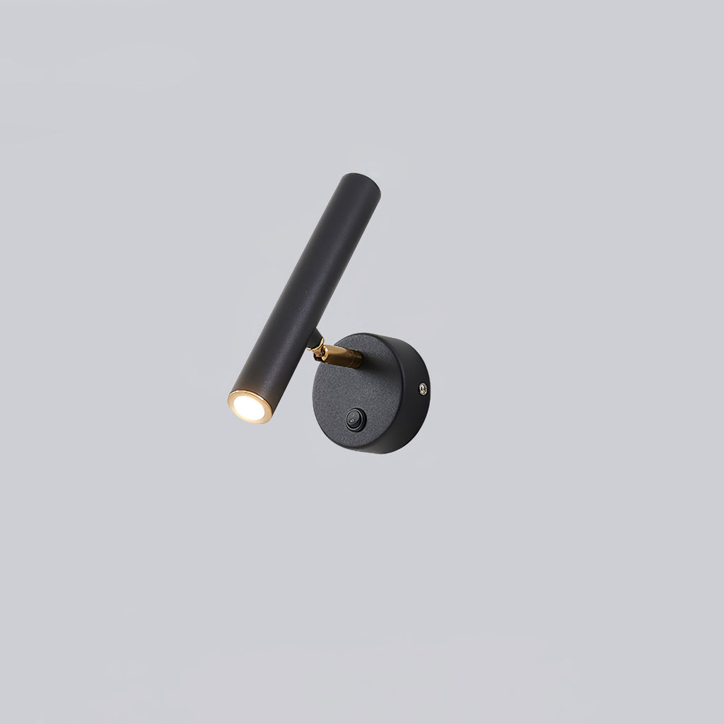 Slender Adjustable Wall Lamp with Integrated LED, Black Finish – Modern Sconce Light for Indoor Spaces 6