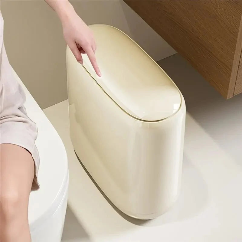Slim Trash Can for Narrow Spaces – Space-Saving Design 2