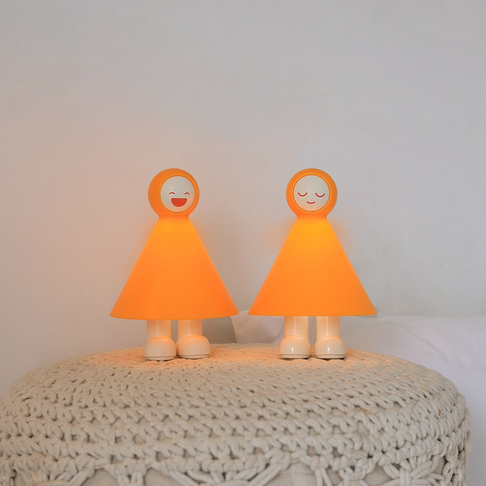 Small Decorative Table Lamp - USB Rechargeable Dimmable LED for Desk & Nightstand 2