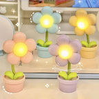 Small Flower Table Lamp - Soft Glow Ideal for Bedside or Bedroom 4