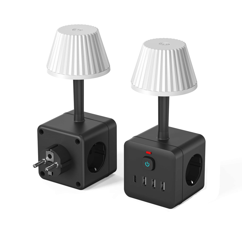 Smart 8-in-1 LED Night Light - Adjustable Soft Illumination & Multi-Port Charging 1