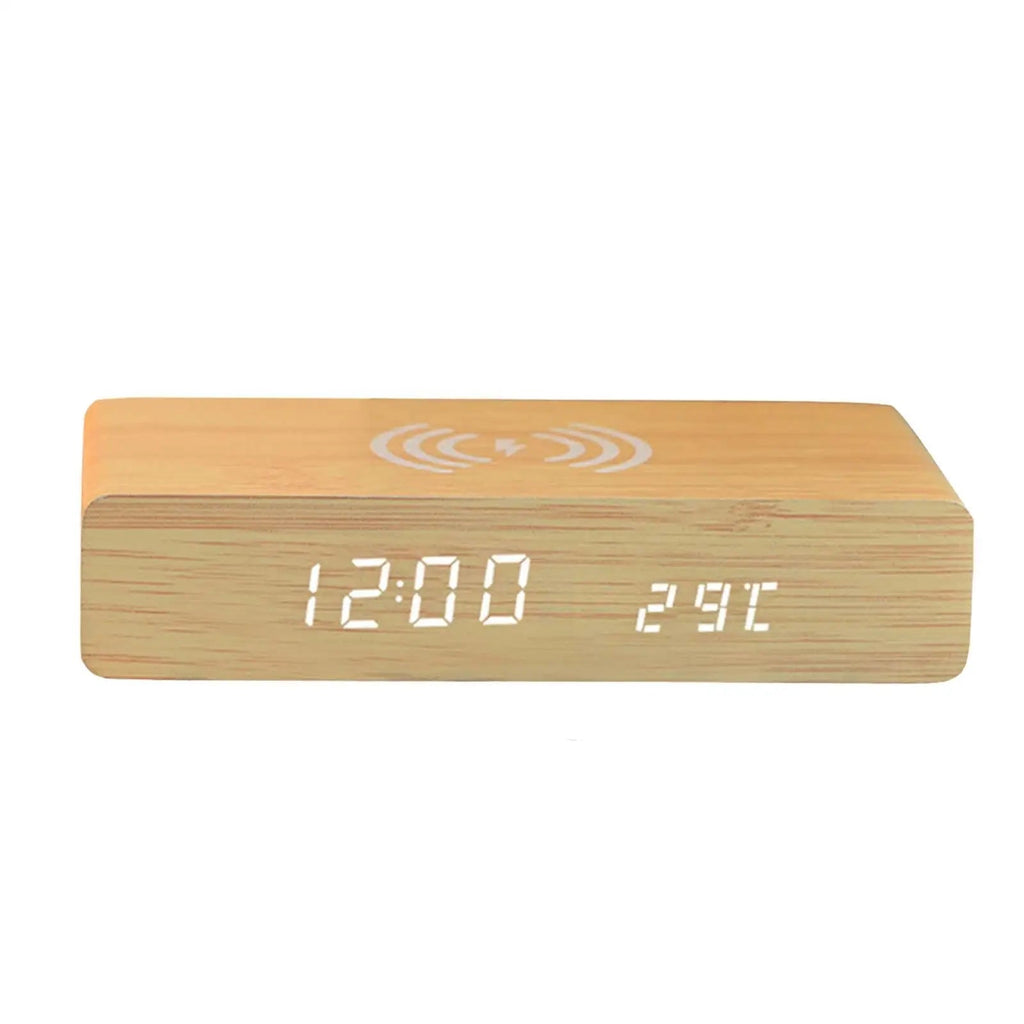 Smart Alarm Clock - Wireless Charging & Adjustable Brightness Features 4
