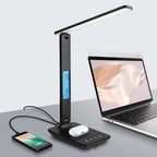 Smart LED Desk Lamp - Adjustable Lighting & Wireless Charging 3