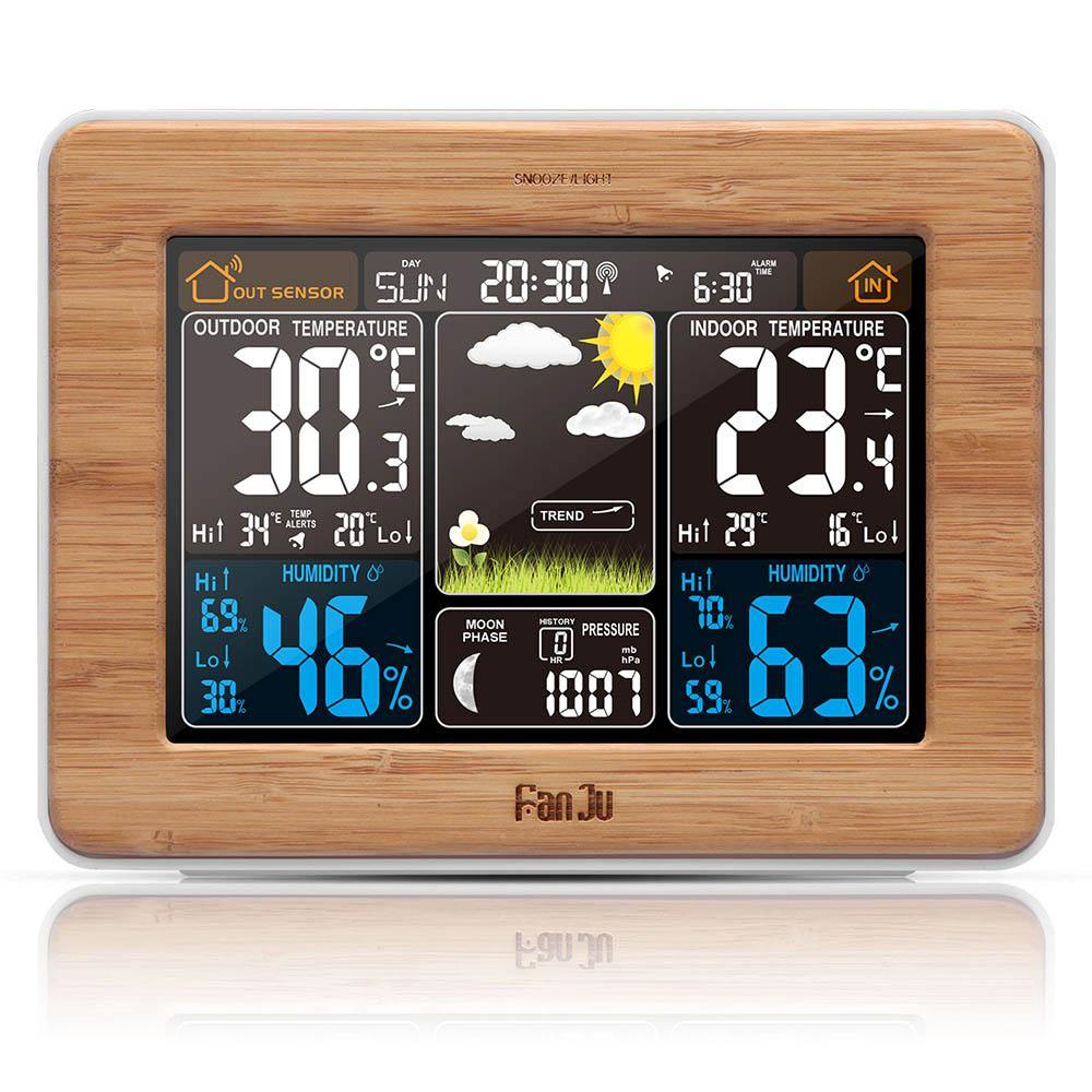 Smart Weather Station - Accurate Home Forecasting with Color LCD Display 0