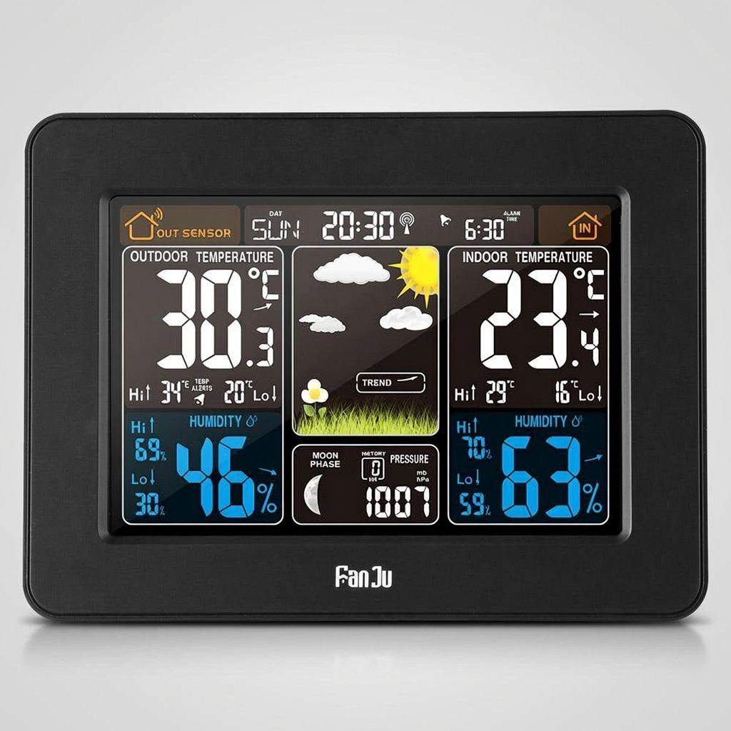 Smart Weather Station - Accurate Home Forecasting with Color LCD Display 1