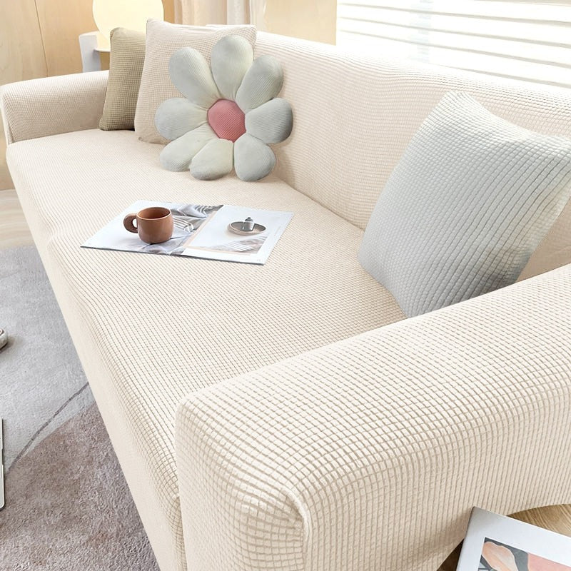 Sofa Cover - Durable Stretchable Couch Covers for Pets & Everyday Use 0