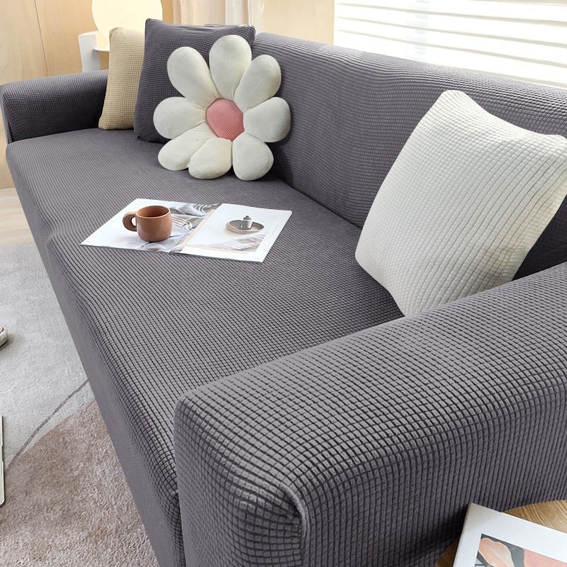 Sofa Cover - Durable Stretchable Couch Covers for Pets & Everyday Use 1