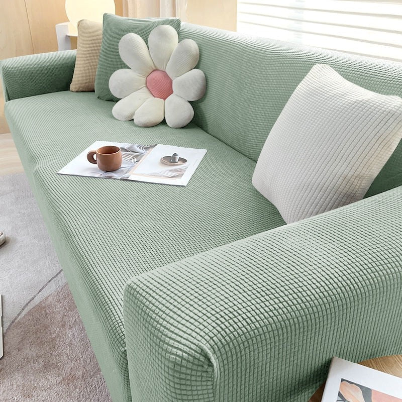 Sofa Cover - Durable Stretchable Couch Covers for Pets & Everyday Use 4