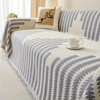 Sofa Cover Chenille Fabric One Piece Non Slip Backing Machine Washable, Non-Slip Design 8