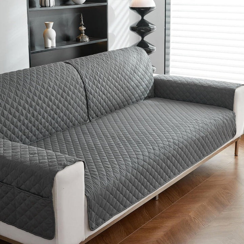 Sofa Cover Polyester Waterproof Anti Slip Couch Protector 1