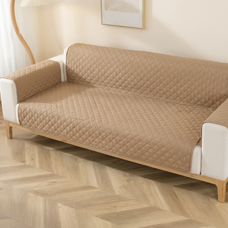 Sofa Cover Polyester Waterproof Anti Slip Couch Protector 5