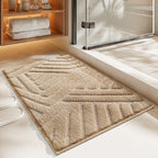Soft Flocked Non-Slip Bath Mat – Quick-Dry Bathroom Rug for Comfort and Safety, Available in Multiple Sizes 8