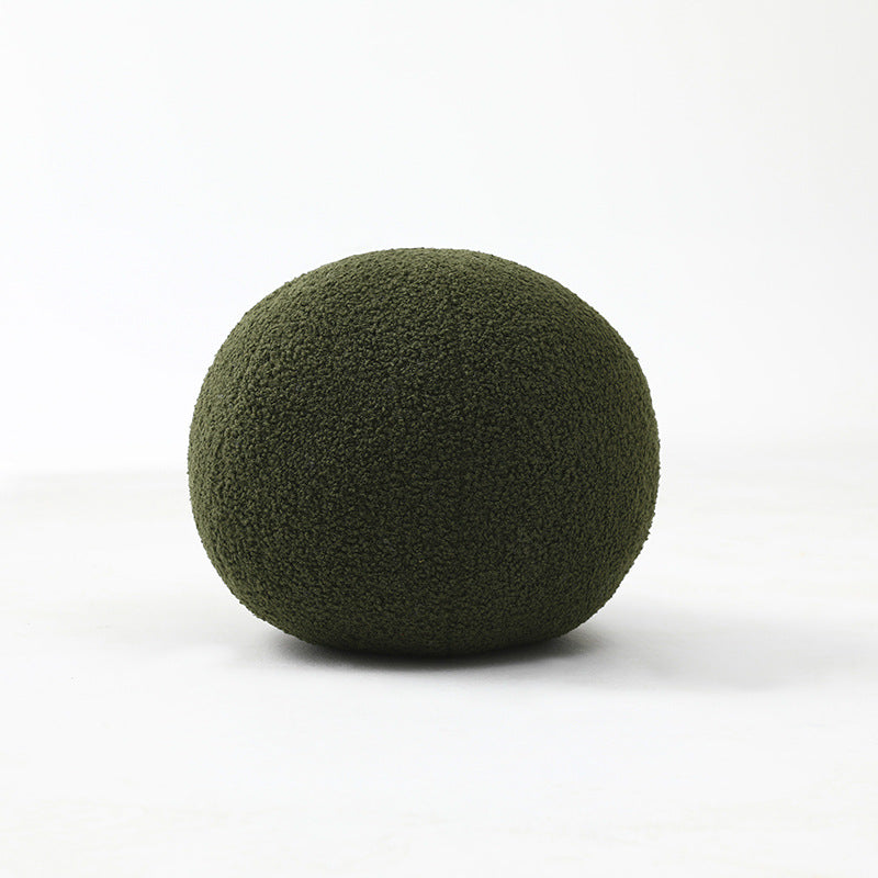 Soft Plush Floor Cushions – Round Floor Pillows in Earthy Colors for Cozy Seating and Relaxation, 11.8 Diameter 3