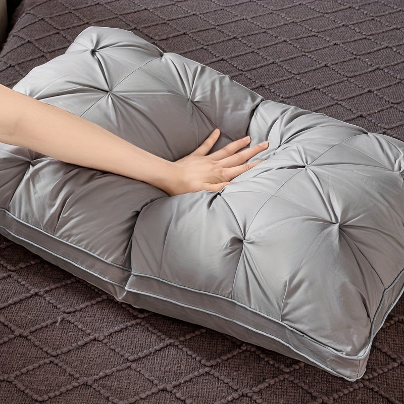 Soft Polyester Fiber Sleeping Pillow for Neck Pain Relief – Best Side Sleeper Pillow for All-Season Comfort 1
