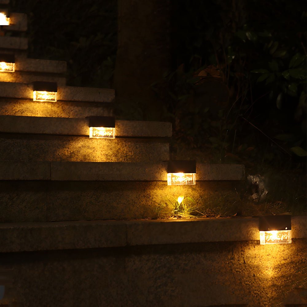 Solar Bubble Acrylic Step Deck Light - Modern Outdoor Solar Lighting 4