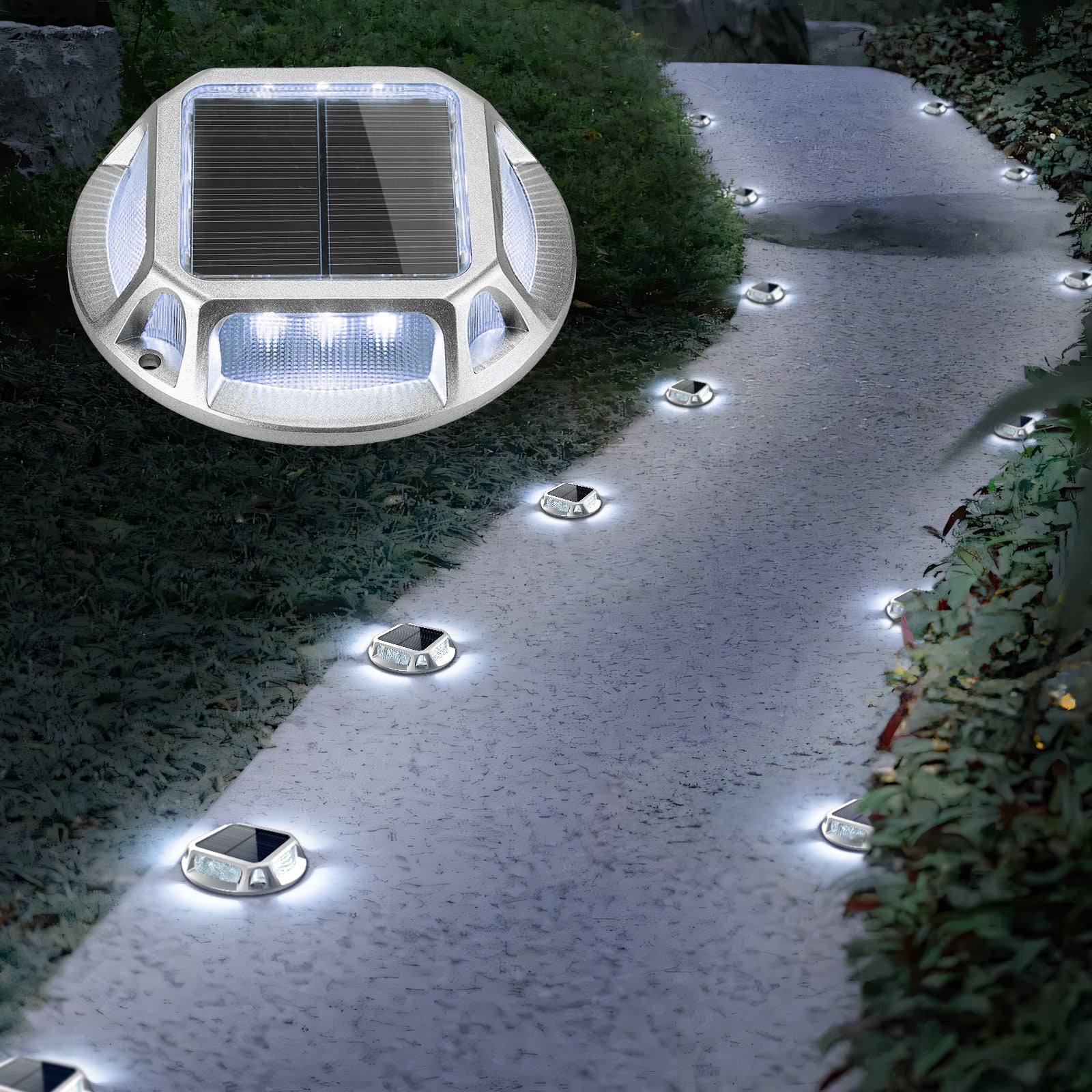 Solar Deck Lights - IP68 Waterproof LED for Outdoor Illumination 9