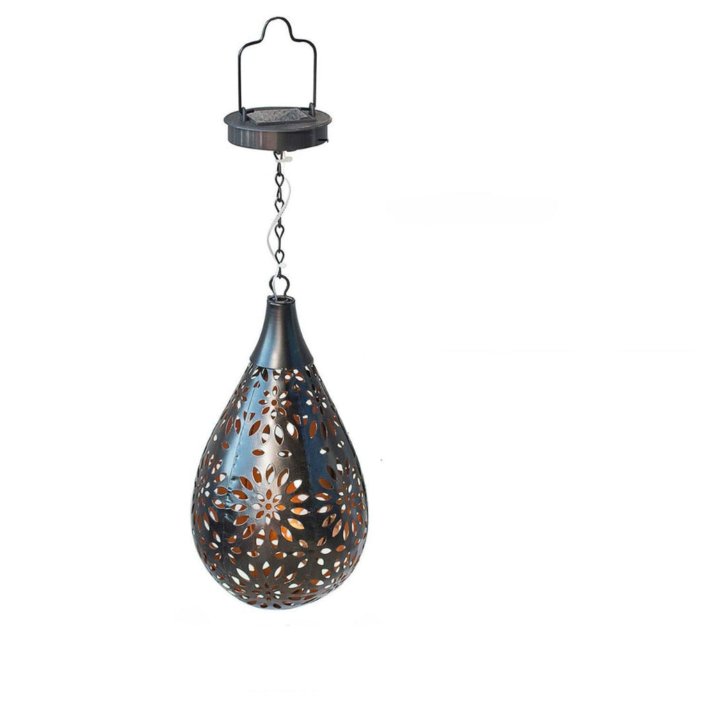 Solar Garden Lantern - Durable Stainless Steel Outdoor Solar Lighting 4