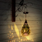 Solar Garden Lantern - Durable Stainless Steel Outdoor Solar Lighting 5