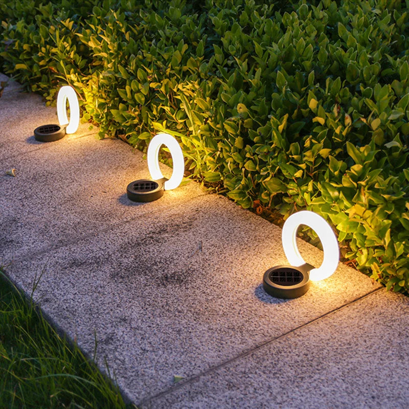 Solar Garden Light - 360° Swivel Head, Weatherproof, Dual Modes 0