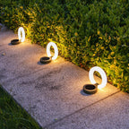 Solar Garden Light - 360° Swivel Head, Weatherproof, Dual Modes 0