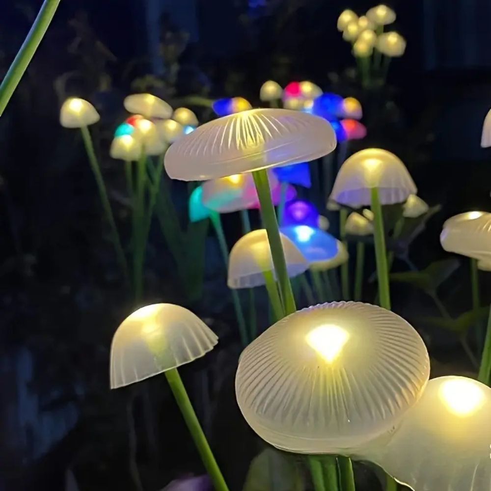 Solar Garden Lights - Eco-Friendly Mushroom Outdoor Decor 6