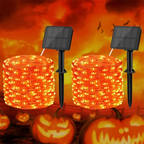 Solar Garden Lights - Flexible Copper Wire for Easy Outdoor Ambiance 1