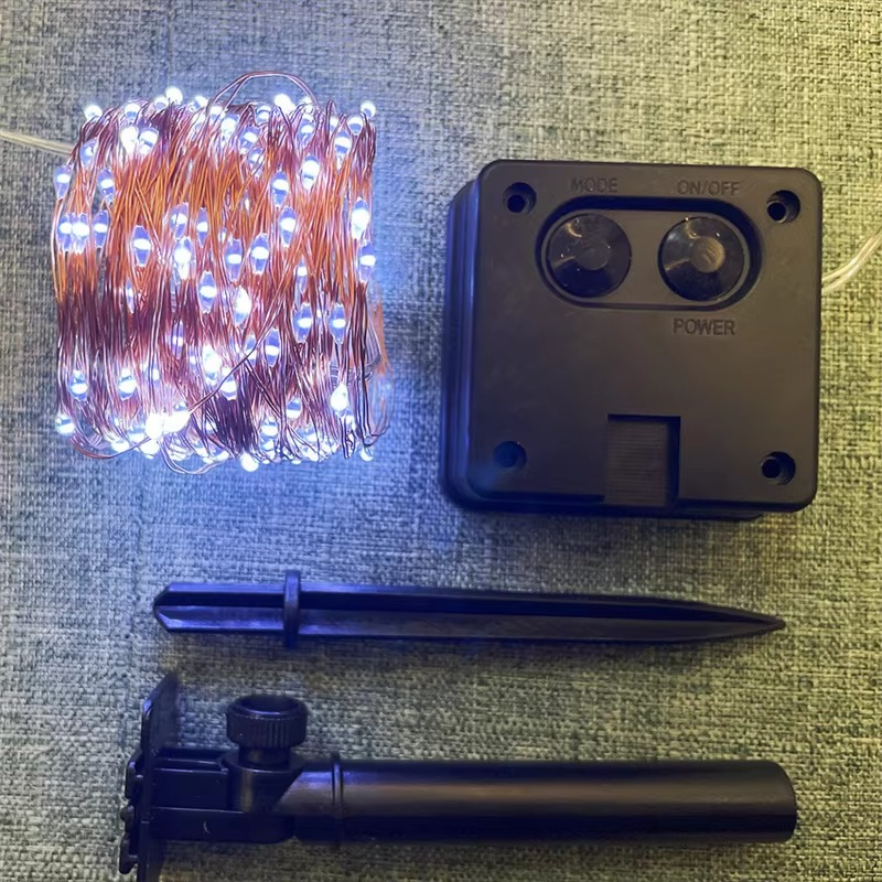 Solar Garden Lights - Flexible Copper Wire for Easy Outdoor Ambiance 7