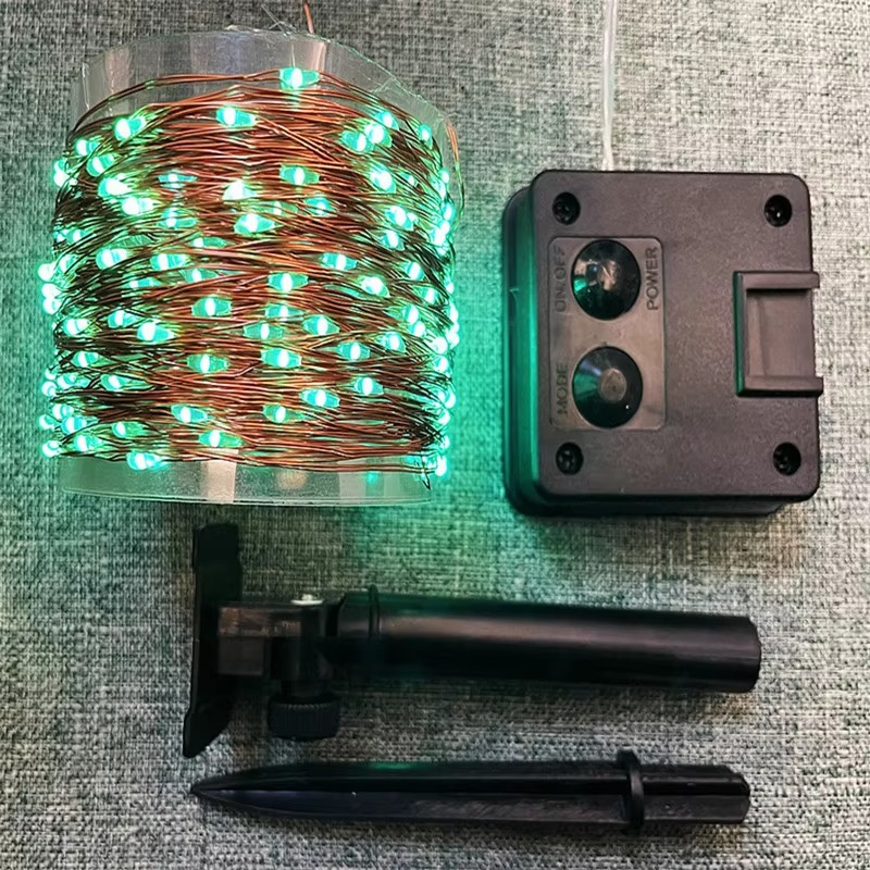 Solar Garden Lights - Flexible Copper Wire for Easy Outdoor Ambiance 9