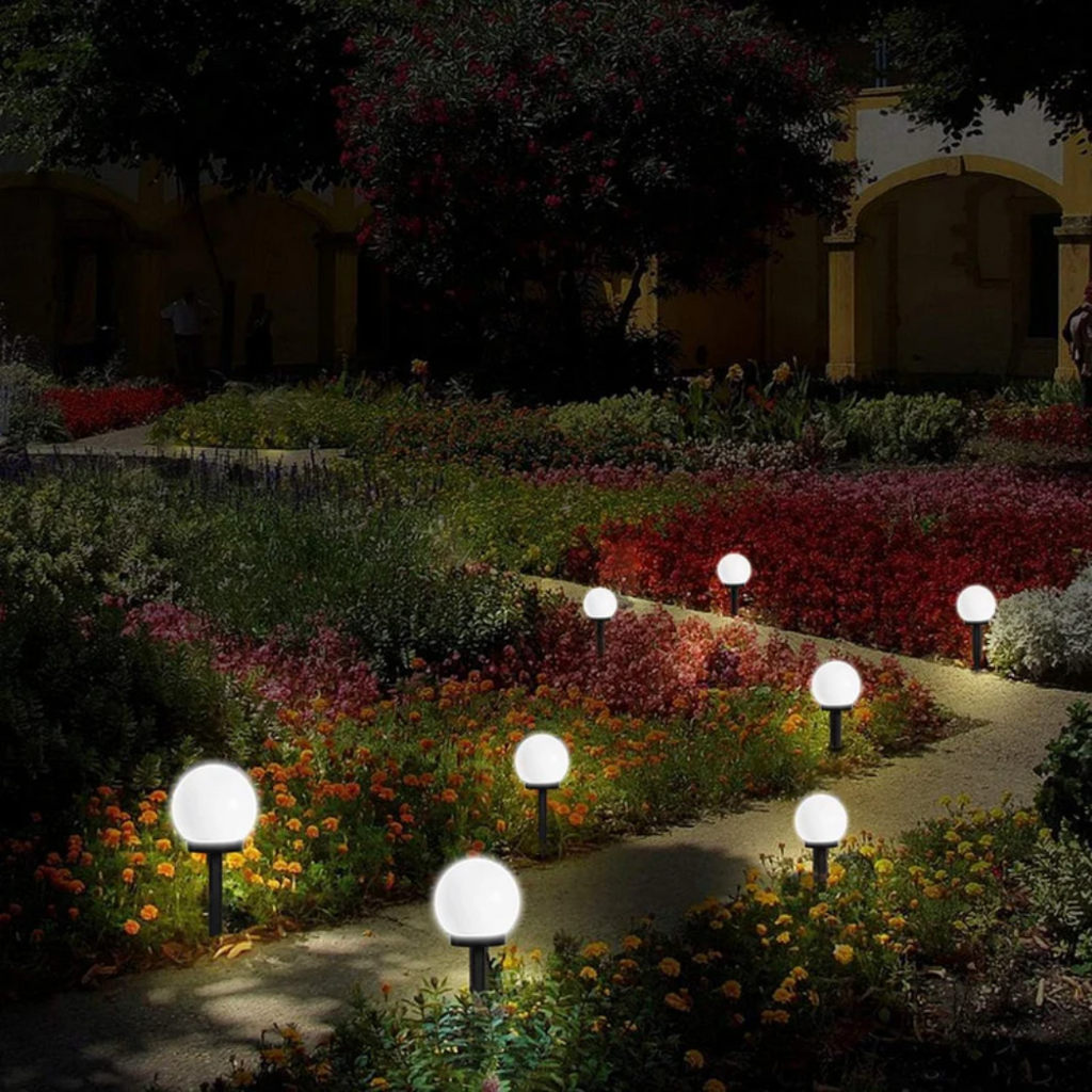 Solar Garden Lights - Weatherproof LED Outdoor Pathway Illumination 5