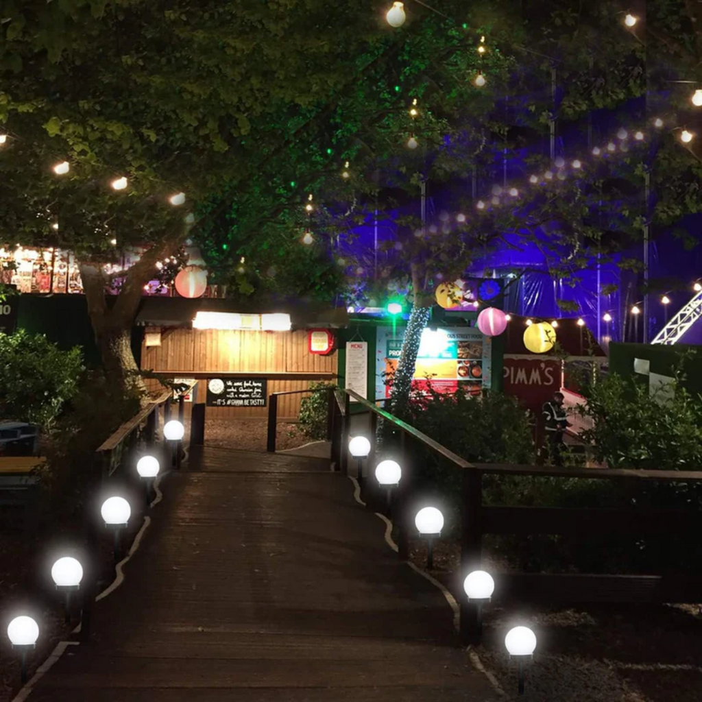 Solar Garden Lights - Weatherproof LED Outdoor Pathway Illumination 6