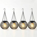 Solar Hanging Garden Lantern - Eco-Friendly Outdoor Solar Lighting 2