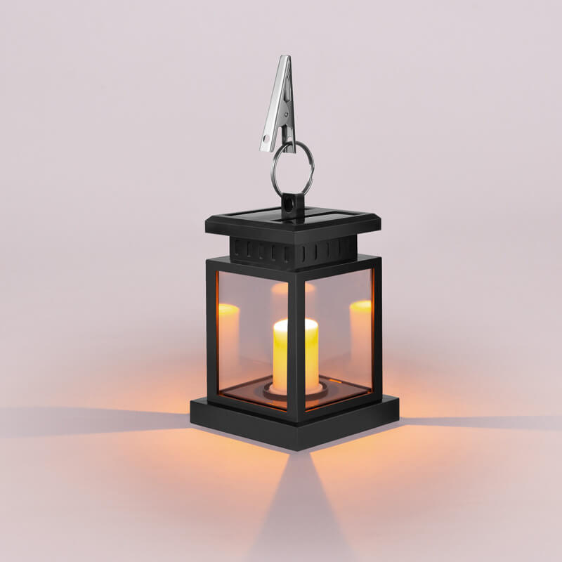 Solar LED Hanging Lantern - Vintage Charm with Solar Efficiency 7