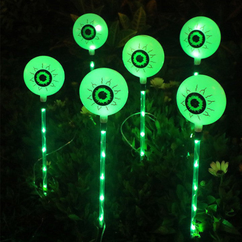 Solar LED Outdoor Eyeball Light - Waterproof, Art Deco Design for Landscape Lighting 8