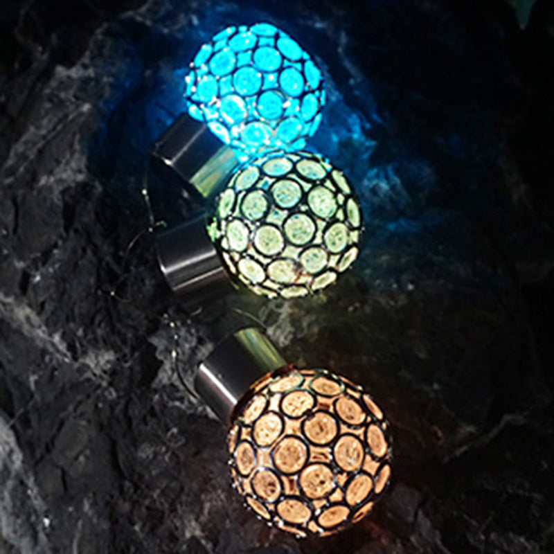 Solar LED Outdoor Hanging Light - Waterproof Solar Garden Illumination 4