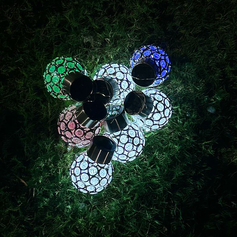 Solar LED Outdoor Hanging Light - Waterproof Solar Garden Illumination 7