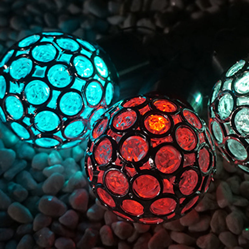 Solar LED Outdoor Hanging Light - Waterproof Solar Garden Illumination 9