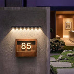 Solar LED Wall Lamp - Eco-Friendly Outdoor Lighting for Signs & Pathways 5