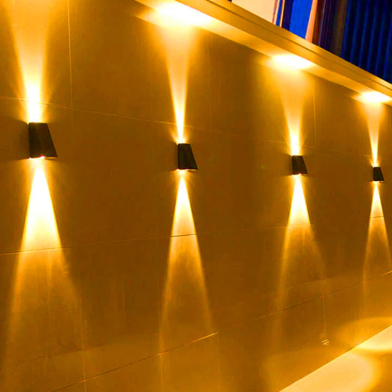 Solar LED Wall Sconce - Waterproof Outdoor Light with 200 Lumens 2
