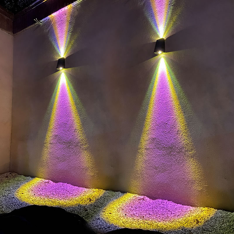 Solar LED Wall Sconce - Waterproof Outdoor Light with 200 Lumens 4