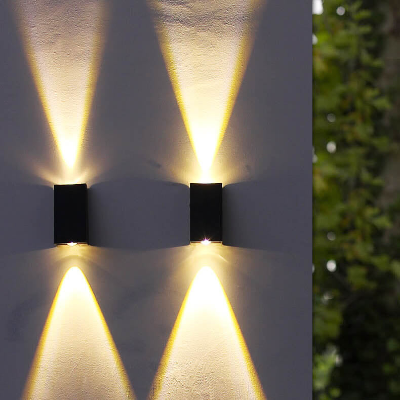 Solar LED Wall Sconce - Waterproof Outdoor Light with 200 Lumens 6